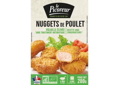 Nuggets volaille 200 gr