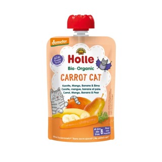 GOURDE CARROT CAT Dès 6 mois  100g