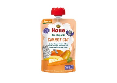 GOURDE CARROT CAT Dès 6 mois  100g