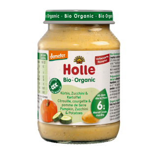 PETIT POT CITROUILLE COURGETTE P.T  190g