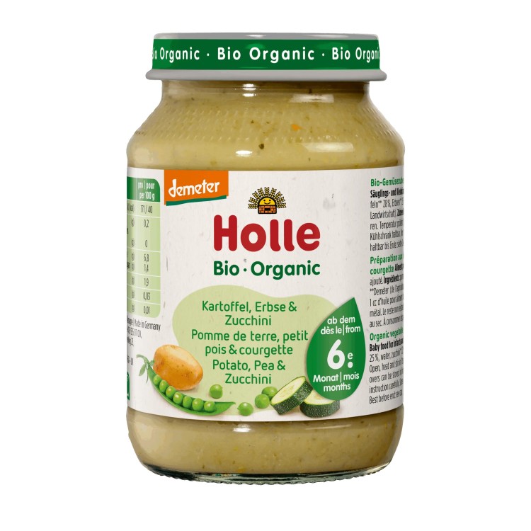 PETIT POT P.TERRE/P.POIS/COURGETTE 190g PETIT POT P.TERRE/P.POIS/COURGETTE 190g