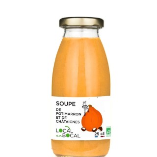 SOUPE POTIMARRON & CHÂTIAGNES   25cl