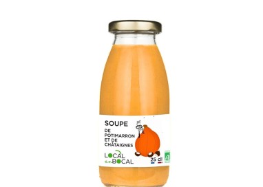 SOUPE POTIMARRON & CHÂTIAGNES   25cl