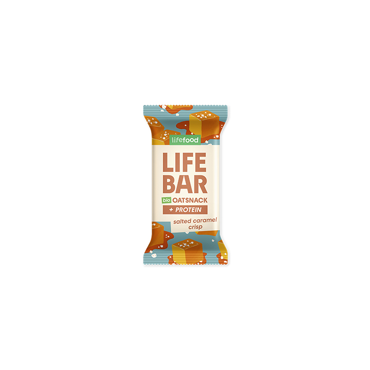 LIFEBAR PROTEIN SALTED CARAMEL CRISP 40g