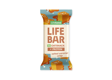 LIFEBAR PROTEIN SALTED CARAMEL CRISP 40g