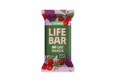 LIFEBAR CRU OAT SNACK BERRY  40g