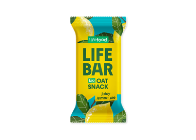 LIFEBAR CRU OAT LEMON   40g