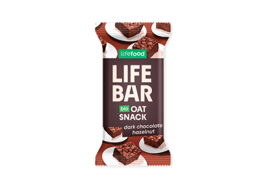 LIFEBAR CRU OAT BROWNIE   40g