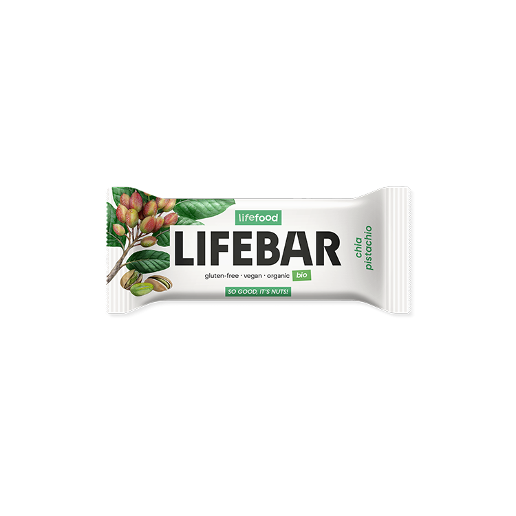 LIFEBAR CHIA PISTACHIO   40g