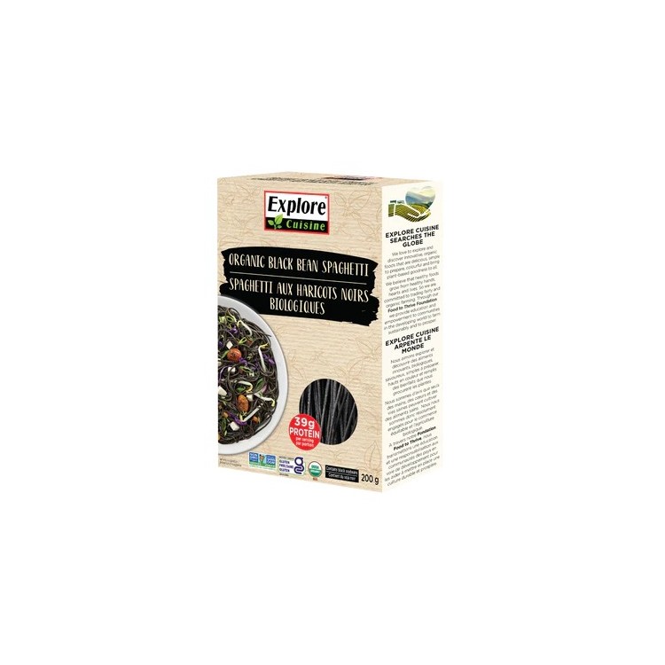 SPAGHETTI à base HARICOTS NOIRS 200g SPAGHETTI à base HARICOTS NOIRS 200g