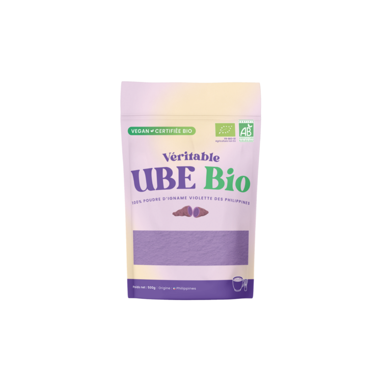 UBE 100% IGNAME VIOLETTE poudre 500g UBE 100% IGNAME VIOLETTE poudre 500g