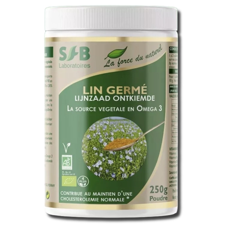LIN GERME CRU poudre 250g LIN GERME CRU poudre 250g