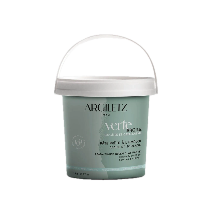 ARGILE VERTE prête emploi POT 1kg ARGILE VERTE prête emploi POT 1kg