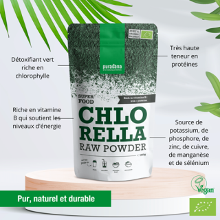 CHLORELLA  poudre  200g