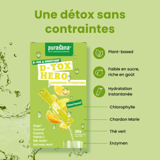 D-TOX HERO - DETOX & DIGESTION 10x4.5g