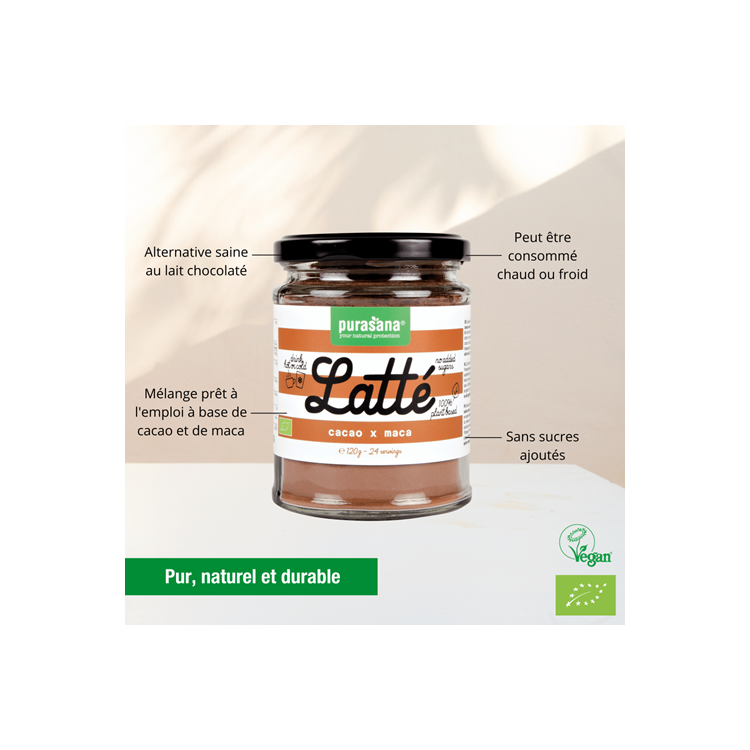 LATTE CACAO MACA 120g LATTE CACAO MACA 120g