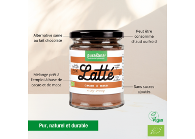 LATTE CACAO MACA   120g