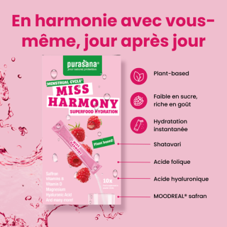 MISS HARMONY - CYCLE MENSTRUEL 10x4.5g