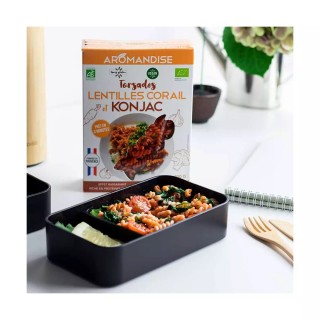 TORSADES LENTILLES CORAIL KONJAC  200g