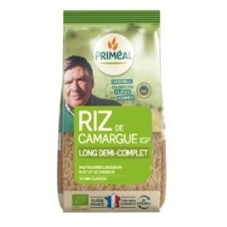 RIZ CAMARGUE LONG DEMI COMPLET  500g