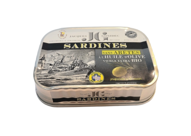 SARDINES HUILE OLIVE sans arêtes  115g