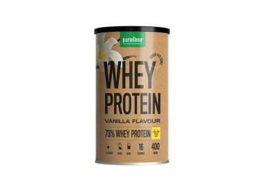 WHEY PROTEIN 80% VANILLE  poudre  400g