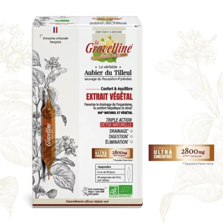 AUBIER TILLEUL  30 ampoules x 10ml
