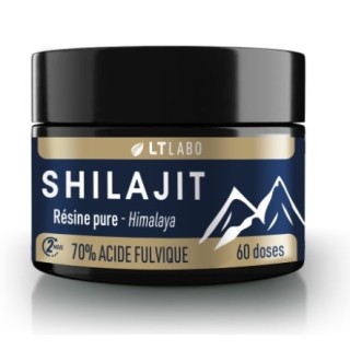 SHILAJIT 500mg 70% ACIDE FULVICrésine30g