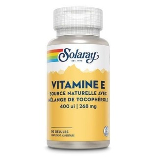 VITAMINE E 400 UI - 268 mg - 50 softgels