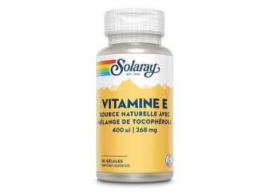 VITAMINE E 400 UI - 268 mg - 50 softgels