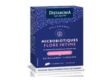 MICROBIOTIQUES FLORE INTIME 20gél.