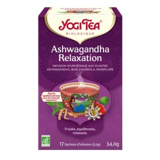 YOGI TEA ASHWAGANDHA RELAX  (17 sachets)