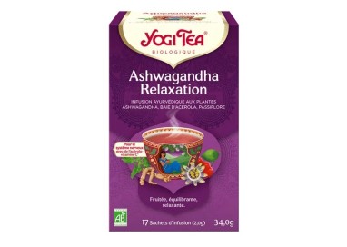 YOGI TEA ASHWAGANDHA RELAX  (17 sachets)