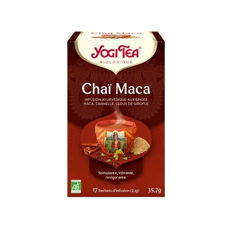 YOGI TEA CHAI MACA (x17 sachets) YOGI TEA CHAI MACA (x17 sachets)