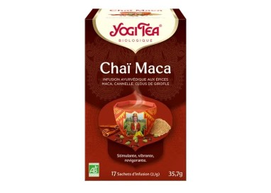 YOGI TEA CHAI MACA (x17 sachets)