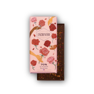 70% EL SALVADOR ROSE DAMAS tablette  75g