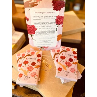 70% EL SALVADOR ROSE DAMAS tablette  75g