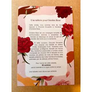 70% EL SALVADOR ROSE DAMAS tablette  75g