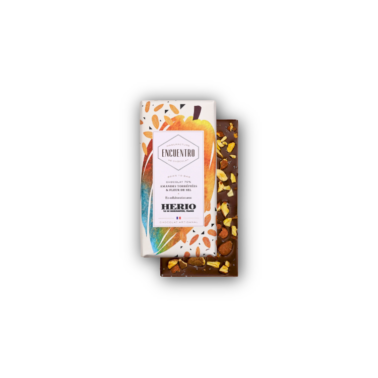 70% HERIO AMANDE TOR./F.SEL tablette 75g 70% HERIO AMANDE TOR./F.SEL tablette 75g