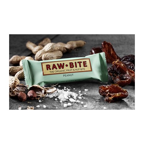 Raw Bite cacahuètes 50 gr Raw Bite cacahuètes 50 gr