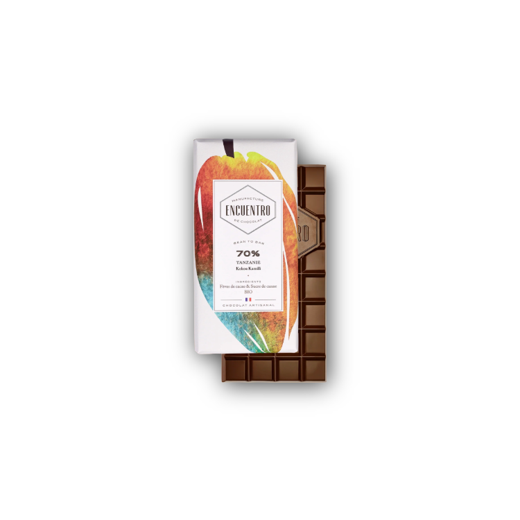 TABLETTE 70% TANZANIE 75g