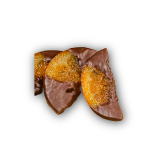 DEMI TRANCHES ORANGE CONFITE CHOCO 150g