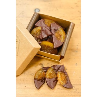 DEMI TRANCHES ORANGE CONFITE CHOCO 150g