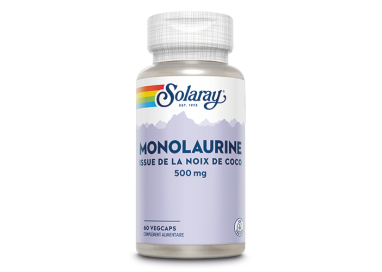 MONOLAURINE 500mg issu noix coco 60cap