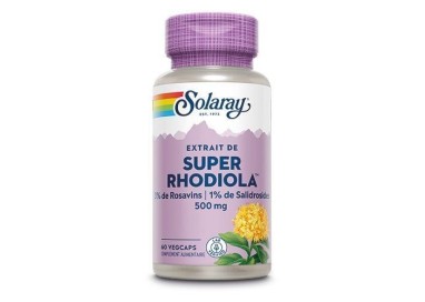 SUPER RHODIOLA  500mg standardisé 60caps