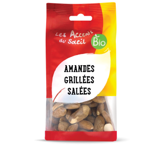 AMANDES GRILLEES NATURE   125g