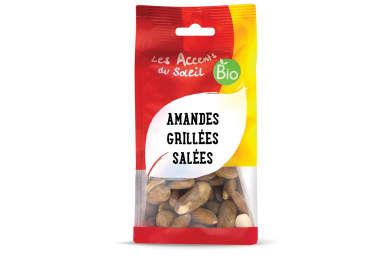 AMANDES GRILLEES NATURE   125g