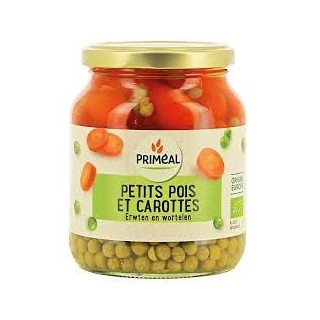 PETIT POIS/CAROTTE sel/bocal verre370ml