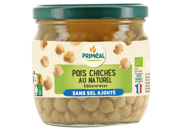 POIS CHICHES sel/bocal verre 370ml