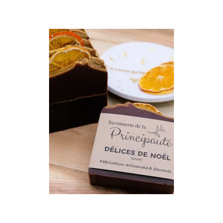 SAVON DELICES de NOËL    hand made  100g